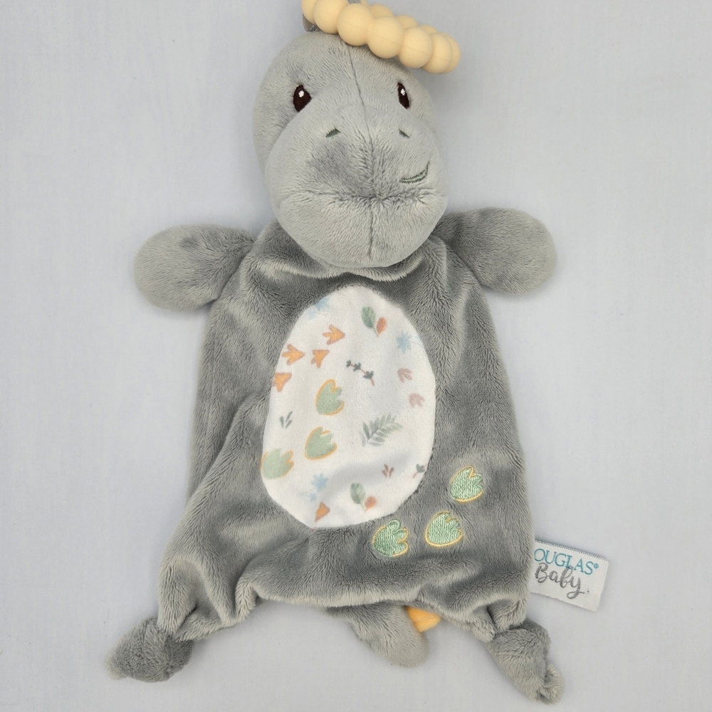 Baby Danny Dino Plush Teether Stuffed Animal Plush Douglas Cuddle Toys #6371